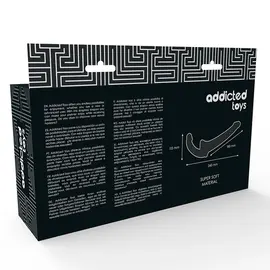 ADDICTED - Дилдо с RNA S без колан черенснимка 5