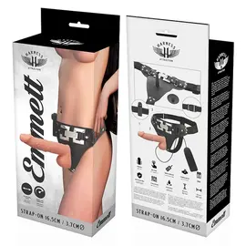 HARNESS ATTRACTION - EMMETT реалистичен вибратор 16.5 см диаметър 3.7 смснимка 5
