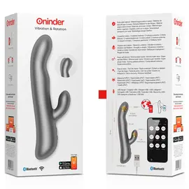 ONINDER - OSLO вибрация & ротация черен - управление с приложениеснимка 5