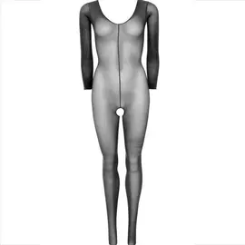 LEG AVENUE - Боди чорапогащник дълъг ръкав черенснимка 5