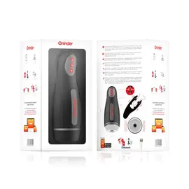 ONINDER - SEOUL RECHARGEABLE MALE мастурбатор 10 SPEED - FREE APPснимка 5