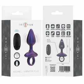 INTENSE - MICHAEL VIBRATING ANAL PLUG MODEL 2 дистанционно управлениеснимка 5