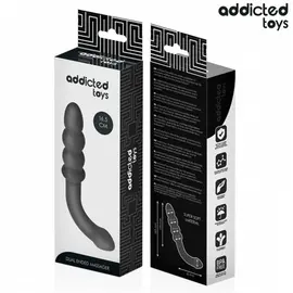 ADDICTED TOYS - Двоен ANAL MASSAGER силиконов 16.5 смснимка 5