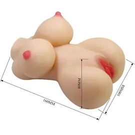 CRAZY BULL - HERTA MINI TORSO реалистичен FEMALE вагина 497 Gснимка 5