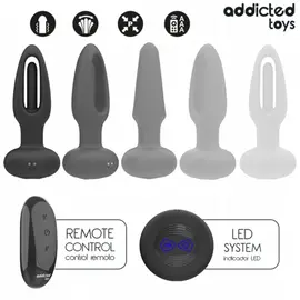 ADDICTED TOYS - ANAL PLUG с VIBRATING TONGUE и дистанционно управлениеснимка 5