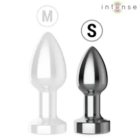 INTENSE - VIBRATING метален ANAL PLUG с LED LIGHTS и дистанционно управление - SIZE Sснимка 5