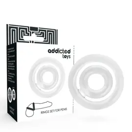 ADDICTED TOYS - POTENZ- C-RING PENIS прозрачен