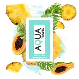 AQUA TRAVEL - TROPICAL FRUITS FLAVOUR лубрикант на водна основа 6 ML