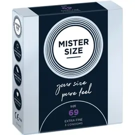 MISTER SIZE - Презервативи SIZE XXXL 69 мм (3 бр.)