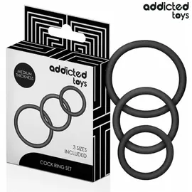 ADDICTED TOYS - Комплект OF силиконов RINGS MODEL 2