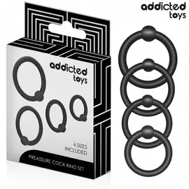 ADDICTED TOYS - Комплект OF PRESSURE силиконов RINGS