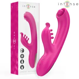 INTENSE - CHRISTINA MULTIFUNCTION вибратор тип зайче 22.5 см розов