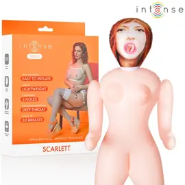 INTENSE DOLLS - SCARLETT INFLATABLE DOLL с THREE ORIFICES