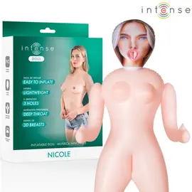 INTENSE DOLLS - NICOLE INFLATABLE DOLL с THREE ORIFICES