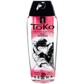 SHUNGA - TOKO STRAWBERRY и CHAMPAGNE LUBRICANT AROMA