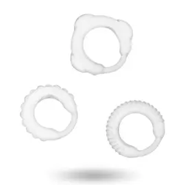 ADDICTED TOYS - C-RING комплект прозраченснимка 2