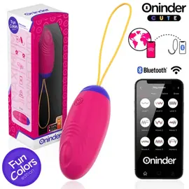 ONINDER CUTE - LOVE PLEASURE VIBRO-WAVE TAPPING силиконов EGG - FREE GLOBAL APPснимка 2
