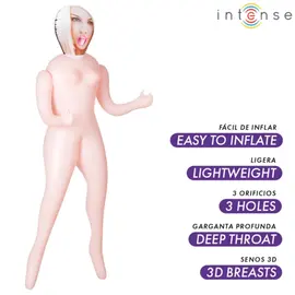 INTENSE DOLLS - IRINA INFLATABLE DOLL с THREE ORIFICESснимка 2