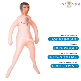 INTENSE DOLLS - ANTHONY INFLATABLE DOLL с 3D PENISснимка 2