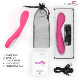 MORESSA - DRUSO PREMIUM силиконов RECHARGEABLEснимка 3