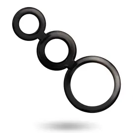 ADDICTED TOYS - RINGS комплект за PENIS - SMOKEDснимка 3