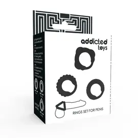 ADDICTED TOYS - C-RING комплект черенснимка 3