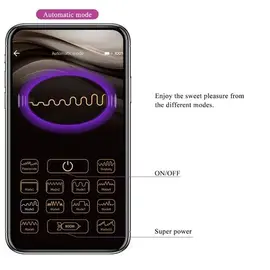 PRETTY LOVE - NYMPH VIBRATING EGG APP CONTROLLED LILAснимка 3