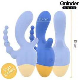 ONINDER CUTE - LOVE 3 SOME TRIPLE вибратор - FREE WORLDWIDE APPснимка 3