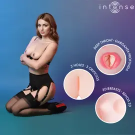 INTENSE DOLLS - MONIQUE INFLATABLE DOLL с THREE ORIFICESснимка 3