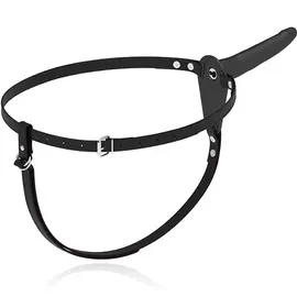 FETISH SUBMISSIVE HARNESS - Черен силиконов вибратор 15 смснимка 4