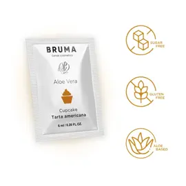 BRUMA - ALOE VERA SLIDING GEL CUPCAKE FLAVOR 6 MLснимка 4