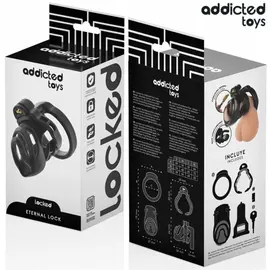 ADDICTED TOYS LOCKED - ETERNAL LOCK клетка за пенис 9 смснимка 4