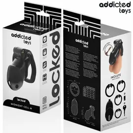 ADDICTED TOYS LOCKED - MINDNIGHT CELL клетка за пенис SIZE Mснимка 4