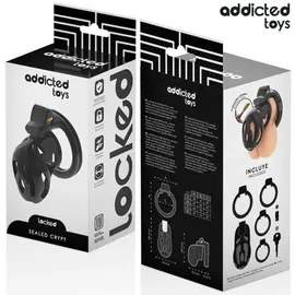 ADDICTED TOYS LOCKED - SEALED CRYPT клетка за пенис 8 смснимка 4