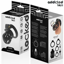 ADDICTED TOYS LOCKED - SILENT KEEP клетка за пенис 7.5 смснимка 4