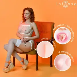 INTENSE DOLLS - SCARLETT INFLATABLE DOLL с THREE ORIFICESснимка 4