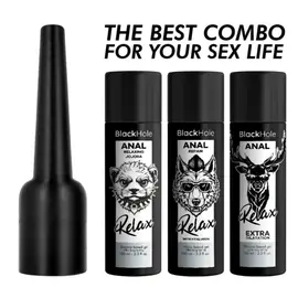 BLACK HOLE - ANAL LUBE APPLIER L SIZE 100 MLснимка 4