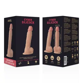 CYBER SILICOCK - ANSEL ULTRA реалистичен SOFT LIQUID силиконов 15.5 см -O- 2.9 смснимка 5