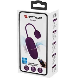 PRETTY LOVE - NYMPH VIBRATING EGG APP CONTROLLED LILAснимка 5