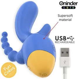 ONINDER CUTE - LOVE 3 SOME TRIPLE вибратор - FREE WORLDWIDE APPснимка 5