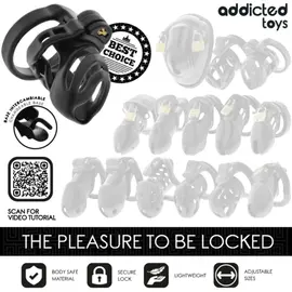 ADDICTED TOYS LOCKED - ETERNAL LOCK клетка за пенис 9 смснимка 5