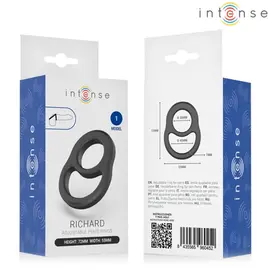 INTENSE - RICHARD двоен пенис пръстен MODEL 1снимка 5