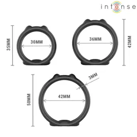 INTENSE - PETER комплект OF 3 PENIS RINGS MODEL 9снимка 5
