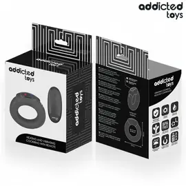 ADDICTED TOYS - HEATING EFFECT VIBRATING пенис пръстен дистанционно управление