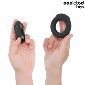 ADDICTED TOYS - HEATING EFFECT VIBRATING пенис пръстен дистанционно управлениеснимка 2