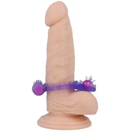 CASUAL LOVE - RING VIBRATING двоен PLEASURE лилавснимка 3