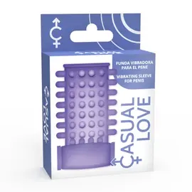 CASUAL LOVE - RING вибриращ пенис накрайник лилавснимка 5