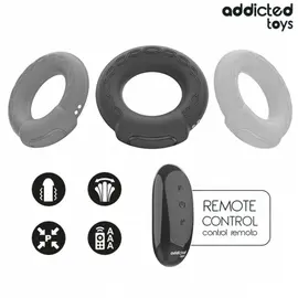 ADDICTED TOYS - HEATING EFFECT VIBRATING пенис пръстен дистанционно управлениеснимка 5