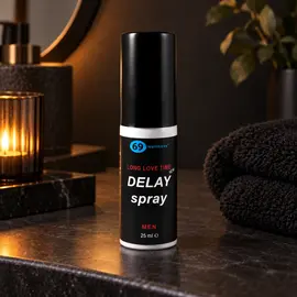 Long Love Time Delay Spray 25 мл в дискретна вечерна рутина