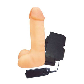 Пенис колан Cyber Skin Cock  Кибер Кожа вибратори